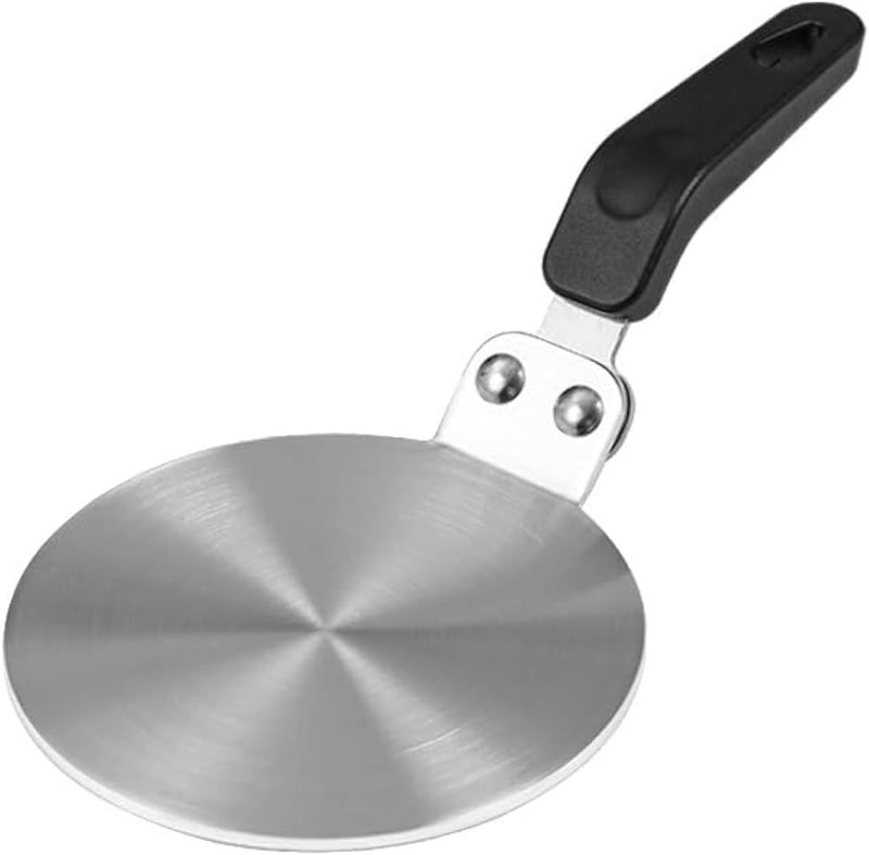 Grourarty Induction Hob Converter Plate, Induction Adapter Plate for Moka Pot, Hot Heat Diffuser Plate for Coffee, for Espresso Maker 13cm - Image 1